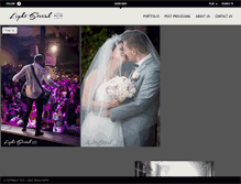 Tablet Screenshot of lightstreakphoto.com